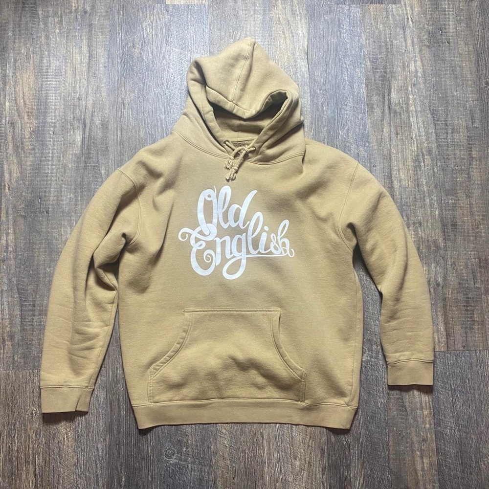 Old English Hooded Sweatshirt